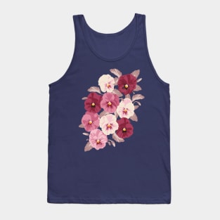 Field of pansies Tank Top